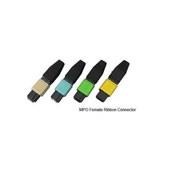 MPO Ferrule Ribbon Fiber Optic Connector